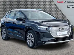 Black Used 2024 Audi Q4 e-tron Sport SUV | £34,042 (Good price)