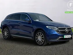 Blue Used 2021 Mercedes EQC400 Active SUV | £23,999 (Good price)