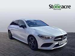 White Used 2022 Mercedes CLA200 AMG Line Premium Estate | £23,995 (Fair price)