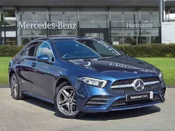 Blue Used 2021 Mercedes A250 Executive Sedan | £17,300 (Fair price)