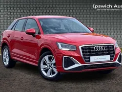 Red Used 2022 Audi Q2 S-Line SUV | £24,151 (Fair price)