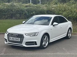 White Used 2016 Audi A4 S-Line Sedan | £13,000 (Fair price)