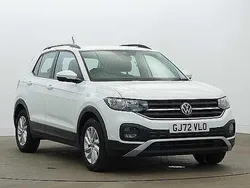 White Used 2022 VW T-Cross Edition SUV | £16,695 (Fair price)