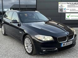 Black Used 2015 BMW 520 Luxury Line Estate | £9,995 (Fair price)