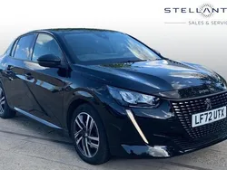 Black Used 2022 Peugeot 208 Allure+ Hatchback | £15,686 (Fair price)