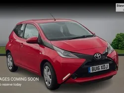 Red Used 2016 Toyota Aygo X-play Hatchback | £7,440 (Fair price)