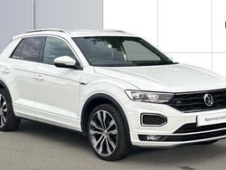 White Used 2019 VW T-Roc R-line SUV | £16,387 (Good price)