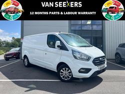 White Used 2020 Ford Transit Custom Limited Van | £18,491 (A bit pricey)