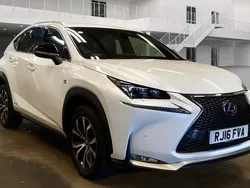 White Used 2016 Lexus NX300h Sport Line SUV | £14,480 (A bit pricey)