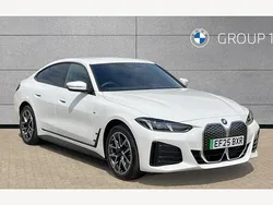 Alpine white Used 2025 BMW i4 M Sport Sedan | £41,997 (Fair price)