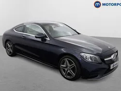 Blue Used 2019 Mercedes C300 AMG Line Premium Coupe | £18,999 (Super price)