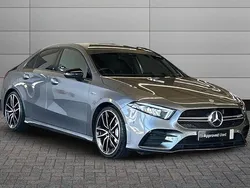 Grey Used 2022 Mercedes A35 AMG Premium Sedan | £30,993 (Fair price)