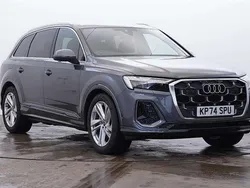 Grey Used 2024 Audi Q7 S-Line SUV | £52,980 (Fair price)