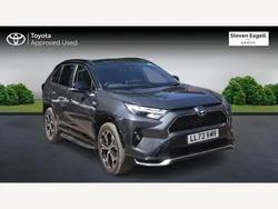 Grey/black Used 2023 Toyota RAV4 Hybrid SUV | £35,599 (Expensive)