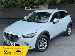 Silver Used 2017 Mazda CX-3 SUV | £10,995 (Fair price)