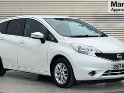 White Used 2017 Nissan Note Acenta Premium MPV | £5,086 (Fair price)