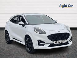 White Used 2022 Ford Puma ST-Line X SUV | £15,499 (Fair price)