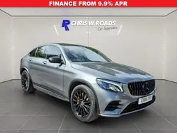 Grey Used 2018 Mercedes GLC250 AMG Line Premium Coupe | £24,000 (Fair price)