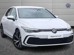 White Used 2023 VW Golf VIII R-line Hatchback | £21,749 (A bit pricey)