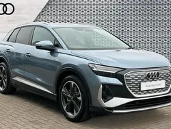 Blue Used 2024 Audi Q4 e-tron S-Line SUV | £34,472