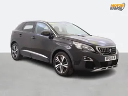Black Used 2019 Peugeot 3008 Allure Hatchback | £11,195 (Fair price)