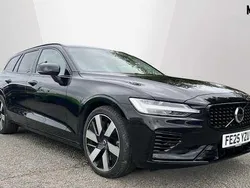Special metallic onyx black Used 2025 Volvo V60 Ultra Estate | £42,980 (Expensive)