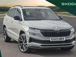 Meteor grey Used 2023 Skoda Karoq SportLine SUV | £26,995 (Fair price)