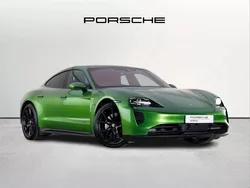 Green Used 2022 Porsche Taycan Sedan | £68,990 (Expensive)