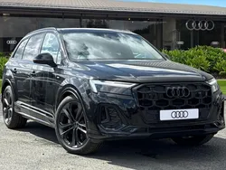 Black New 2025 Audi Q7 Black Edition SUV | £66,399 (Expensive)