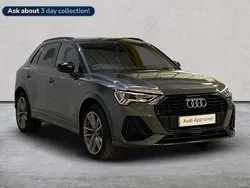 Grey Used 2022 Audi Q3 Black Edition SUV | £28,243 (Fair price)