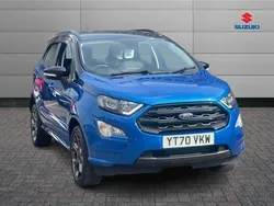 Blue Used 2020 Ford Ecosport ST-Line SUV | £12,521 (Fair price)