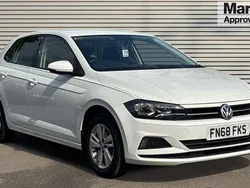 White Used 2018 VW Polo SE Hatchback | £11,290 (Fair price)