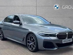 Skyscraper grey metallic Used 2023 BMW 530 M Sport Sedan | £37,991 (Expensive)