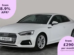 White Used 2018 Audi A5 Sport Coupe | £16,003 (Good price)