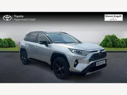 Silver Used 2020 Toyota RAV4 Hybrid SUV | £25,129 (A bit pricey)