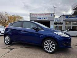 Blue Used 2017 Ford Fiesta Titanium Hatchback | £6,995 (Fair price)