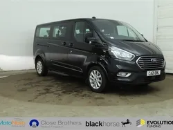 Black Used 2021 Ford Tourneo Custom Titanium | £20,340 (Good price)