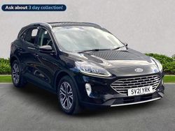 Black Used 2021 Ford Kuga Titanium SUV | £15,977 (Good price)