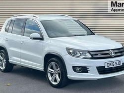 White Used 2016 VW Tiguan R-line Edition SUV | £12,968 (Super price)