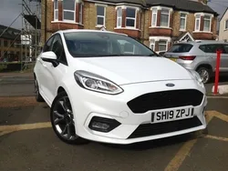 White Used 2019 Ford Fiesta ST-Line Hatchback | £11,495 (Fair price)
