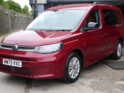 Fontana red Used 2023 VW Caddy Maxi Life MPV | £32,995 (A bit pricey)