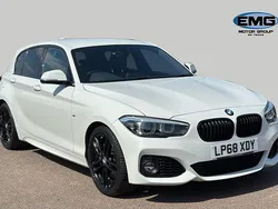 White Used 2019 BMW 118 Efficient Dynamics Hatchback | £13,650 (Fair price)
