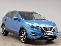Blue Used 2018 Nissan Qashqai Tekna SUV | £12,698 (Fair price)