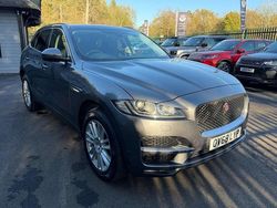 Grey Used 2018 Jaguar F-Pace Portfolio SUV | £13,695 (Fair price)