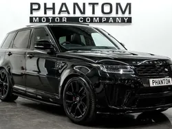 Black Used 2019 Land Rover Range Rover Sport SVR SUV | £42,990 (Fair price)