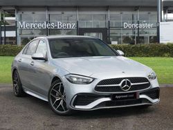 Silver Used 2023 Mercedes C300e AMG Line Premium Plus Sedan | £35,995 (Fair price)