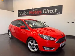 Red Used 2016 Ford Focus Titanium Hatchback | £5,380 (Good price)
