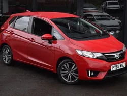 Red Used 2017 Honda Jazz EX Hatchback | £11,790 (Fair price)