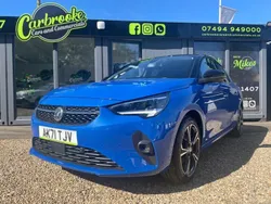 Blue Used 2021 Vauxhall Corsa Edition Hatchback | £10,995 (Good price)