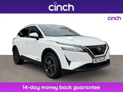 White Used 2022 Nissan Qashqai Tekna SUV | £23,629 (Fair price)